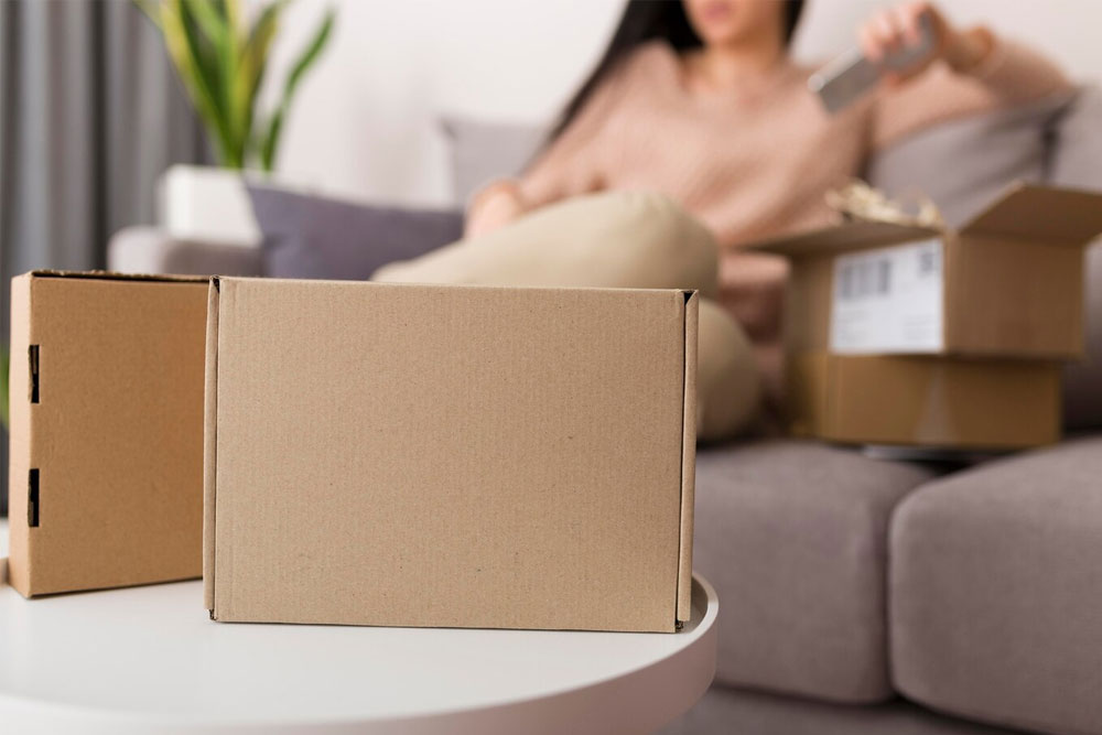 E-commerce corrugated packaging boxes