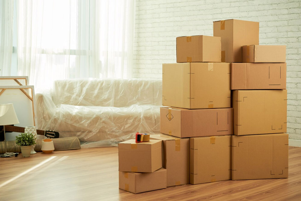 Moving and storage corrugated boxes